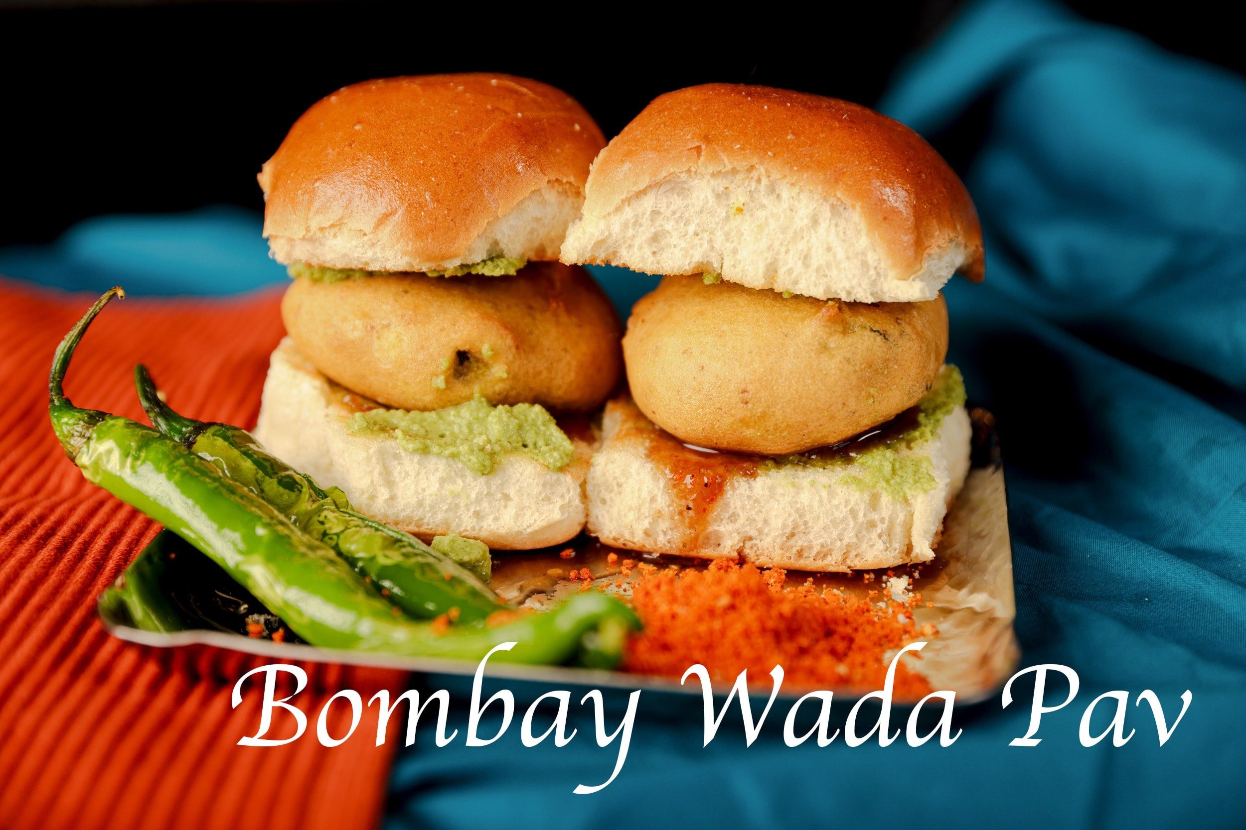 Mumbai Golden Vada Pav.