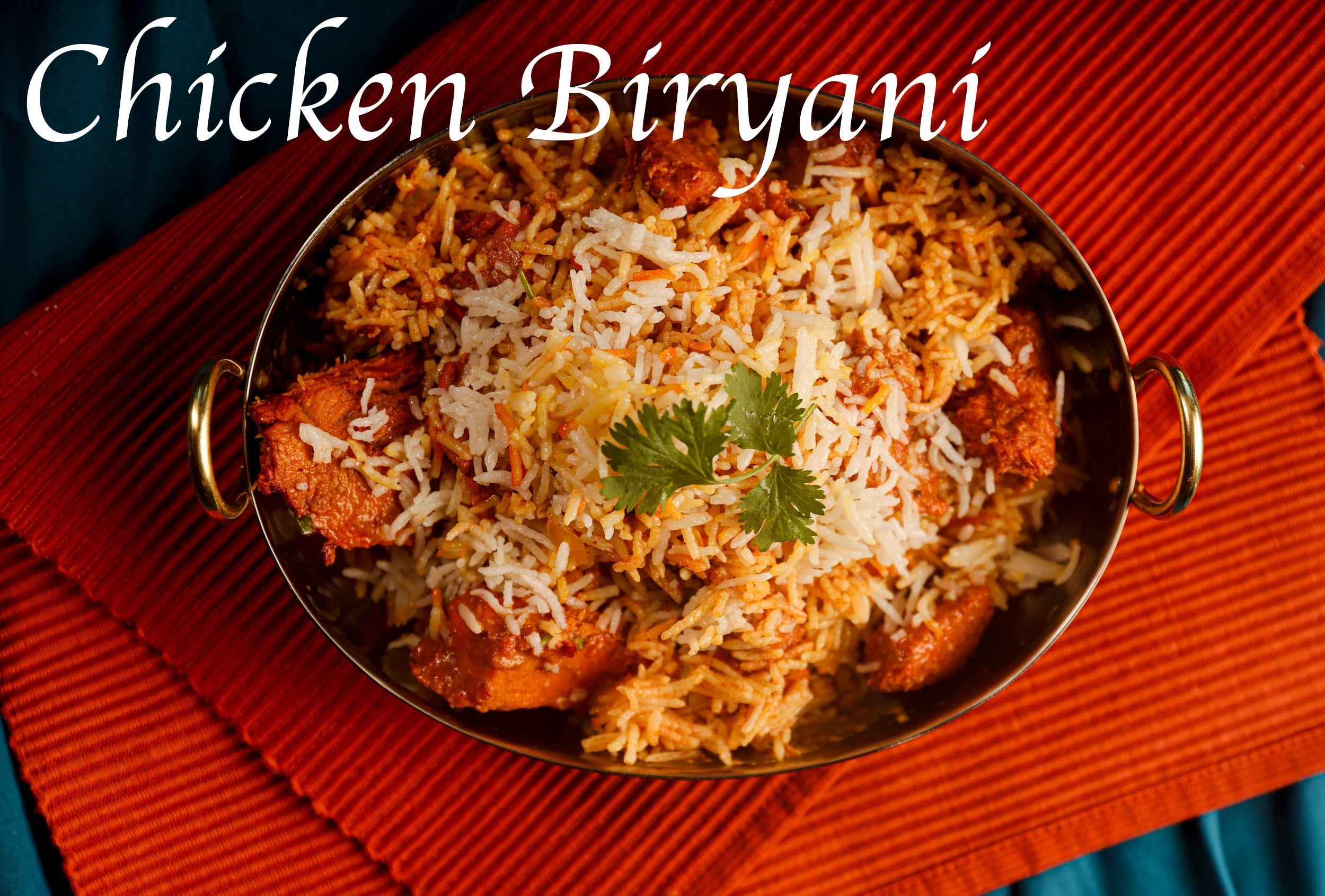 Chicken Biriyani.