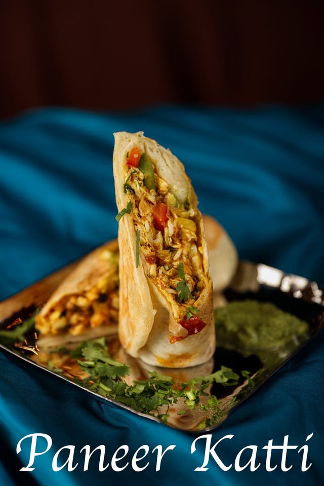 Paneer Kathi Roll.