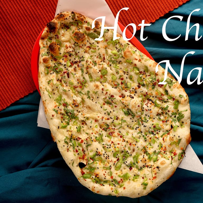 Savor our fresh naan