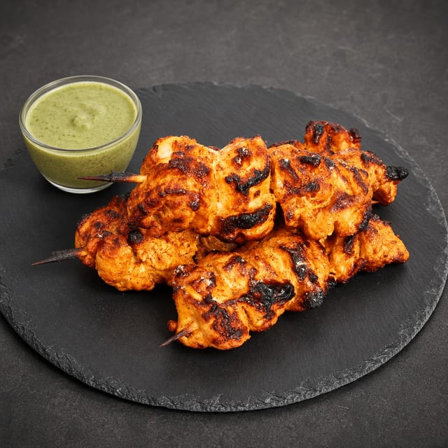 Murg Garlic Tikka.