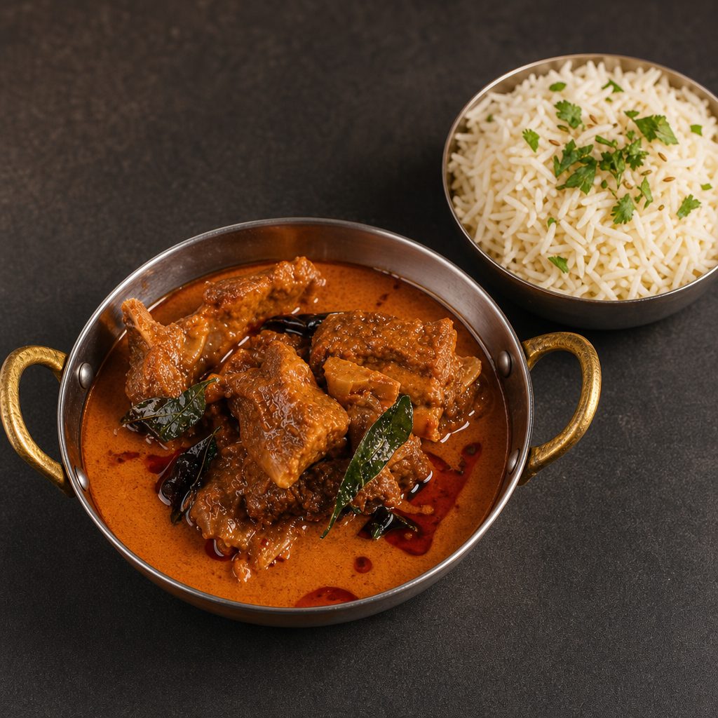 Chettinad Goat Curry.