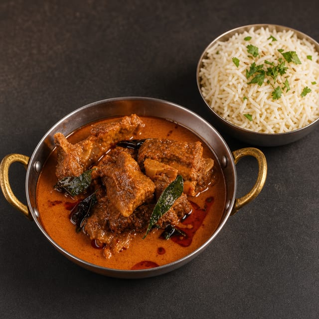 Chettinad Goat Curry.