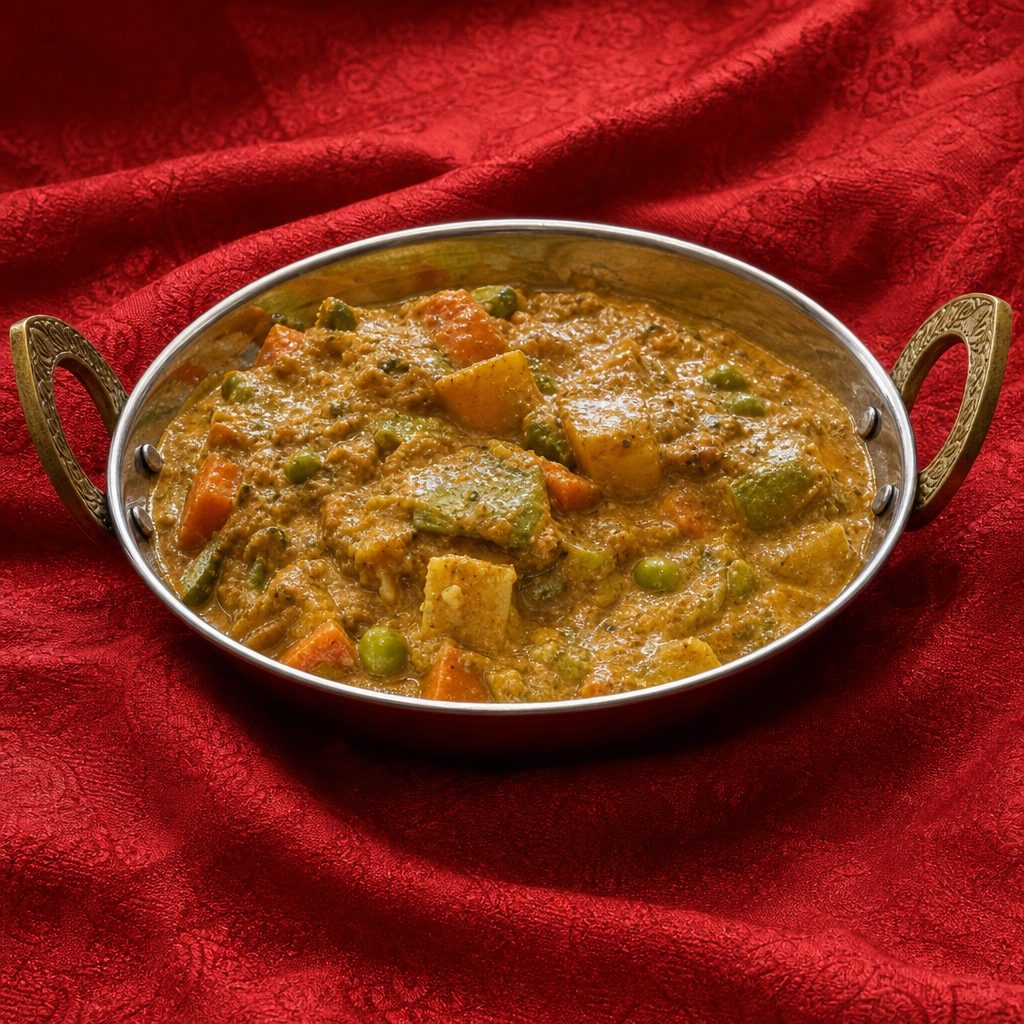 Mixed Vegetable Korma.