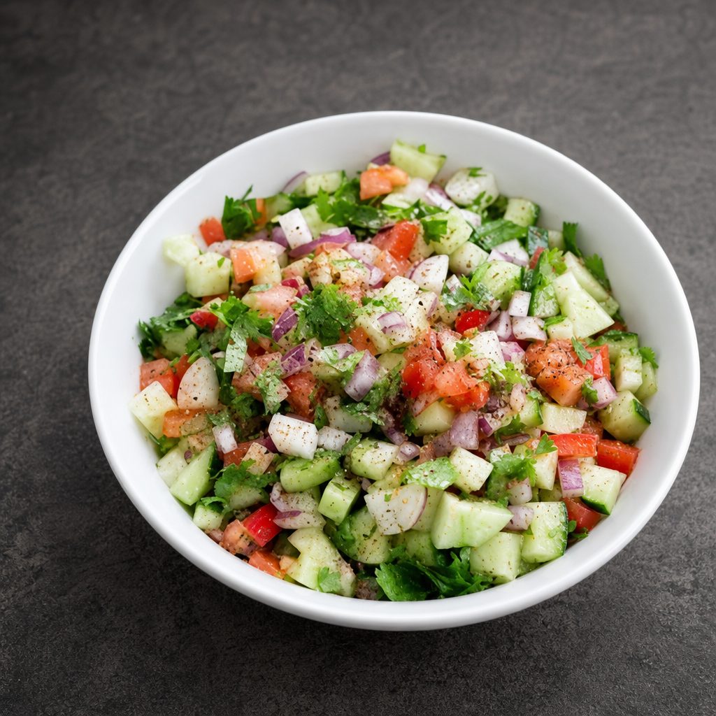Kachumber Fresh Salad.
