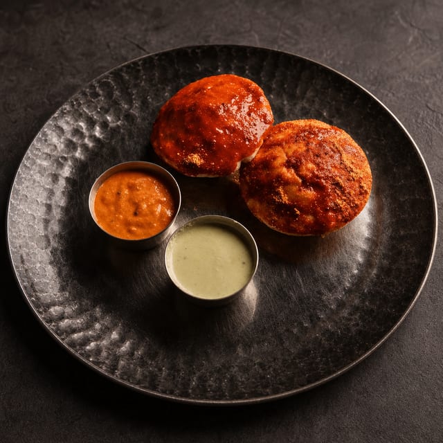 Pudi Idli with Ghee.