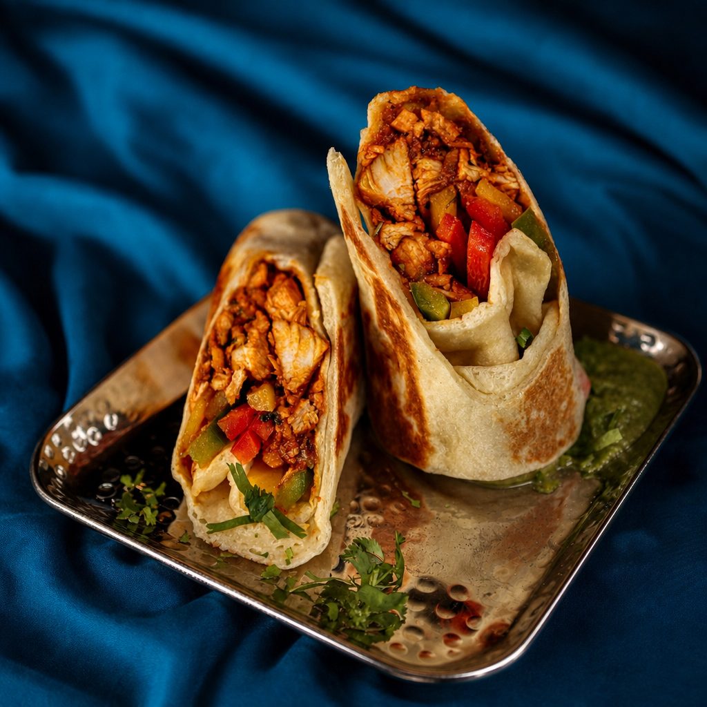 Chicken Kathi Roll.