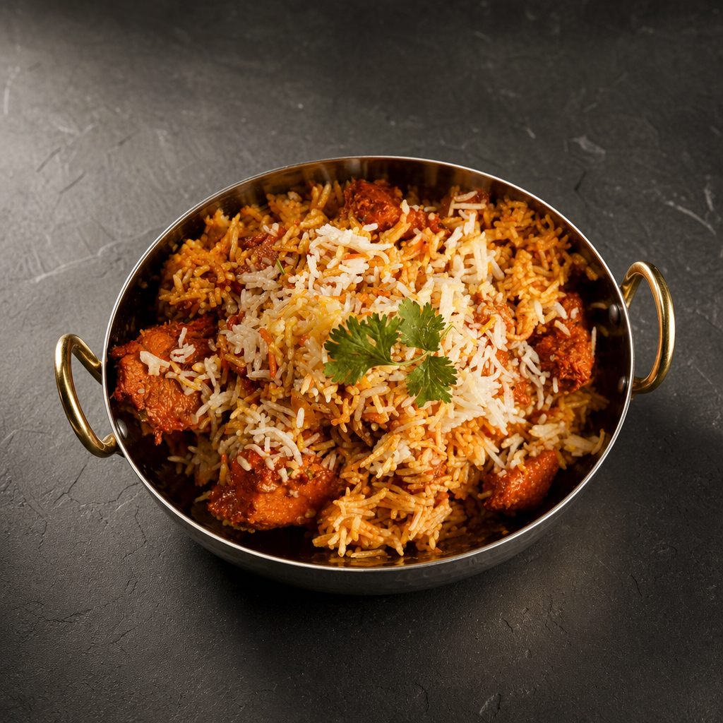 Chicken Biriyani.