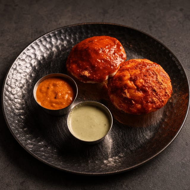 Pudi with Ghee.