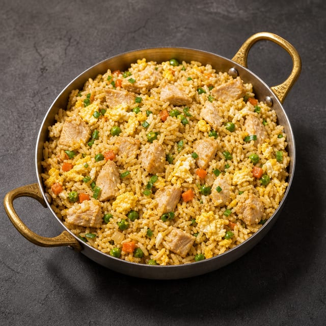 Chicken Egg Fried Rice.