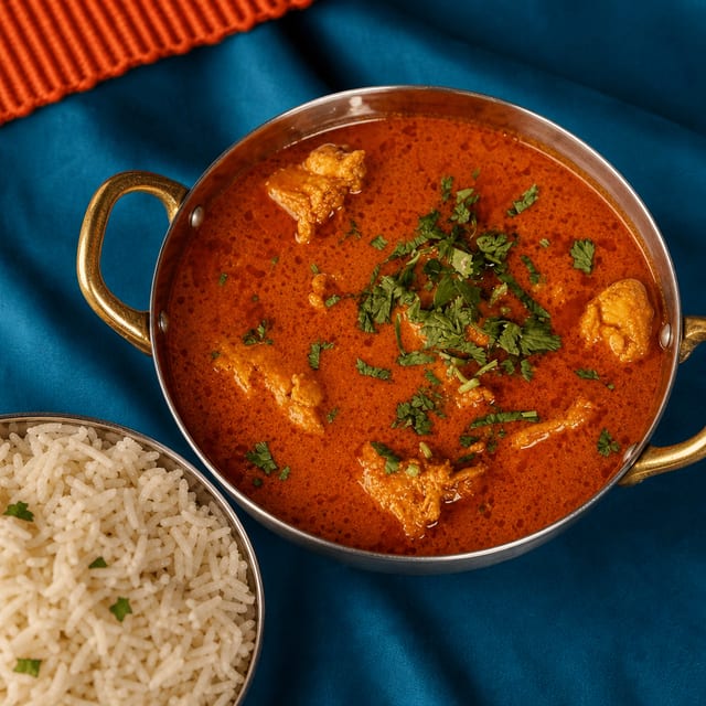 Bombay Chicken Curry.