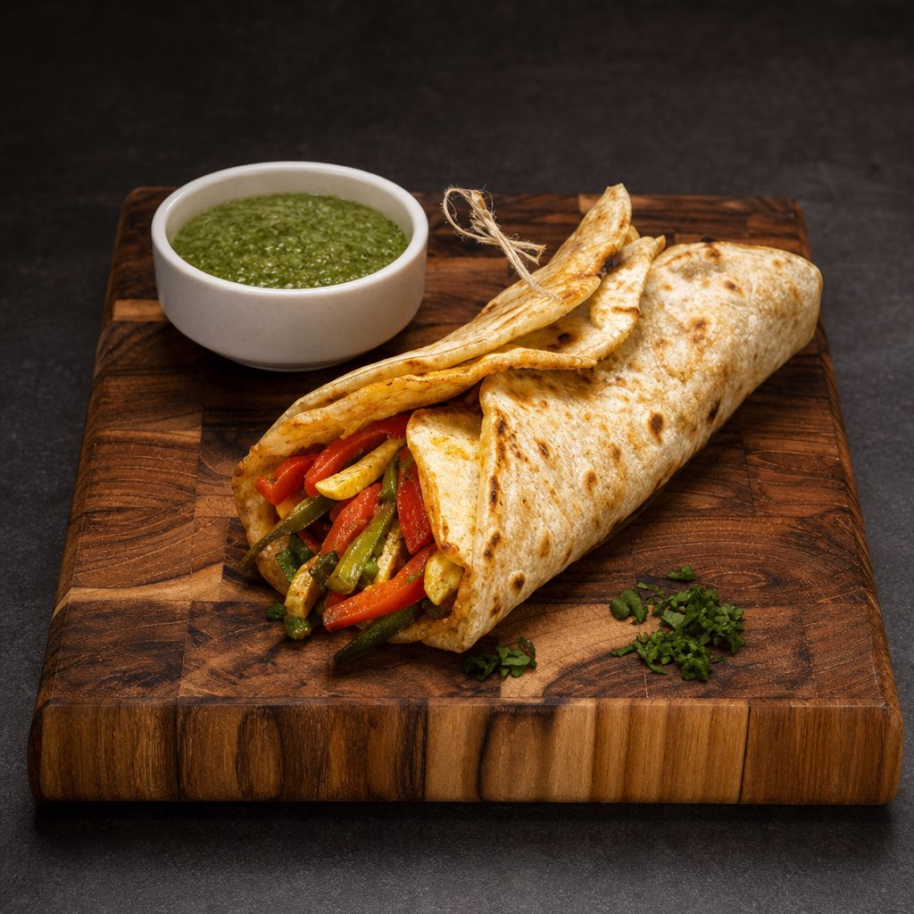Egg Kati Roll.
