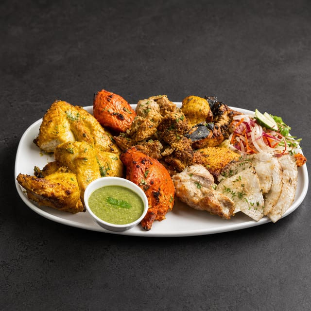 Mixed Tandoori Platter.