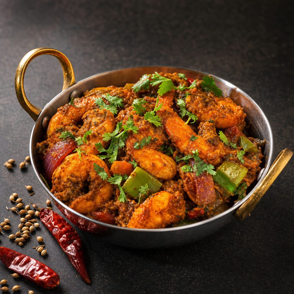 Kadai Prawns.