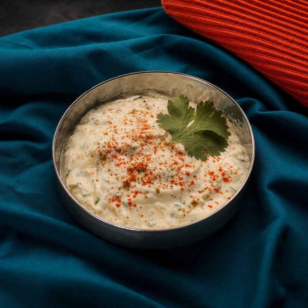 Cucumber Raita.