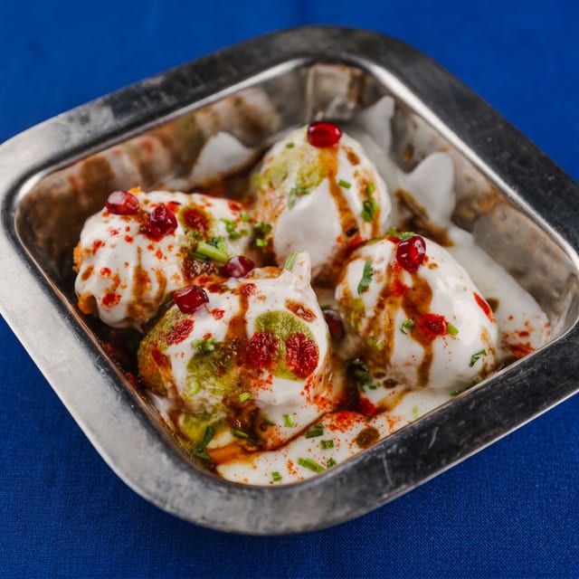 Dahi Papdi Chaat Royale.