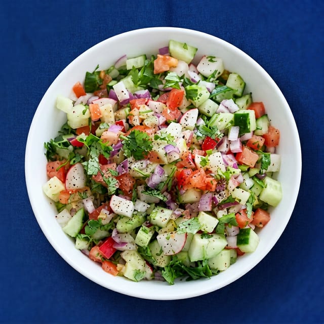 Kachumber Fresh Salad.
