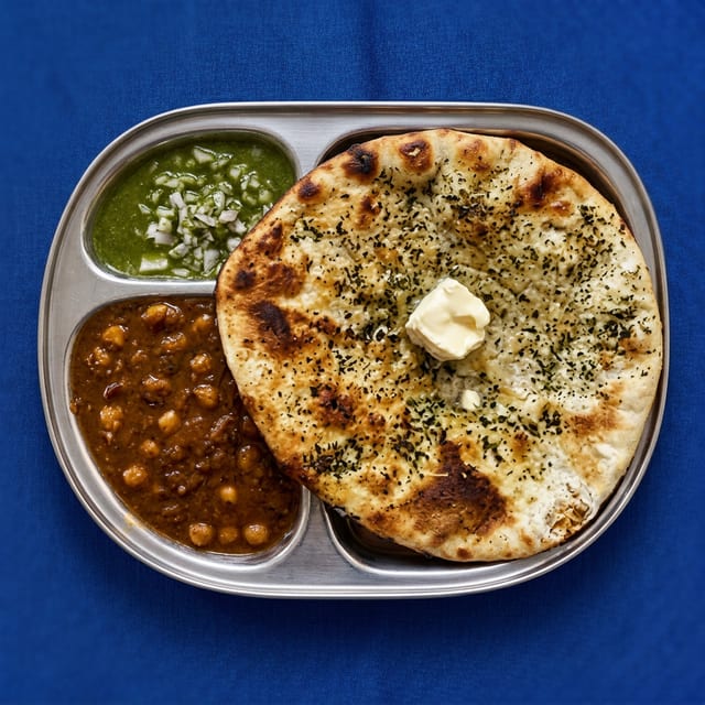 Amritsari Kulcha Chole Royale.