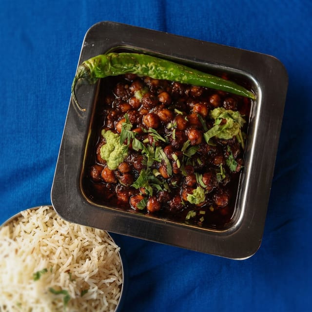 Peshwari Channa Masala.
