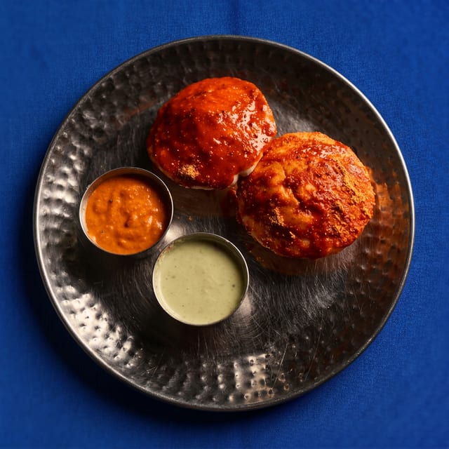 Pudi Idli with Ghee.