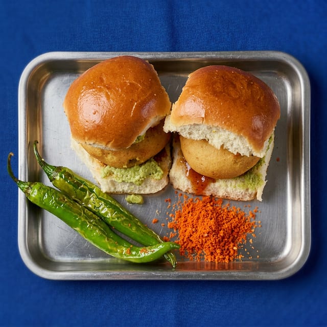 Mumbai Golden Vada Pav.