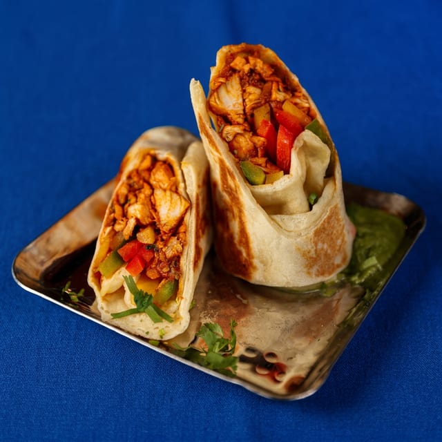 Chicken Kathi Roll.