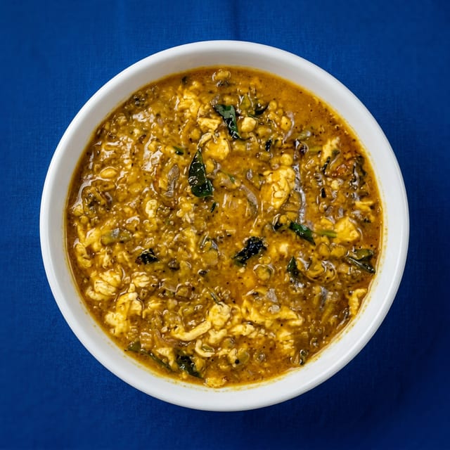 Calcutta Anda Dal Tadka.