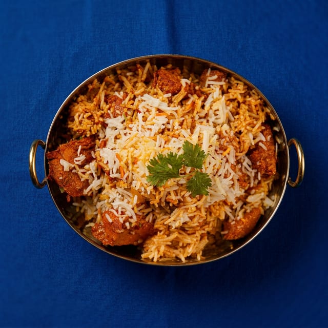 Chicken Biriyani.