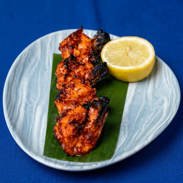 Tandoori Prawns.