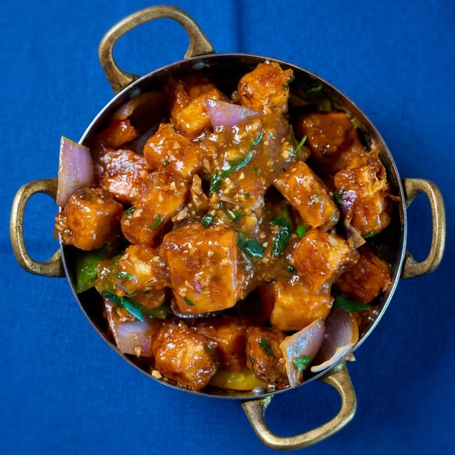 Chili Paneer.