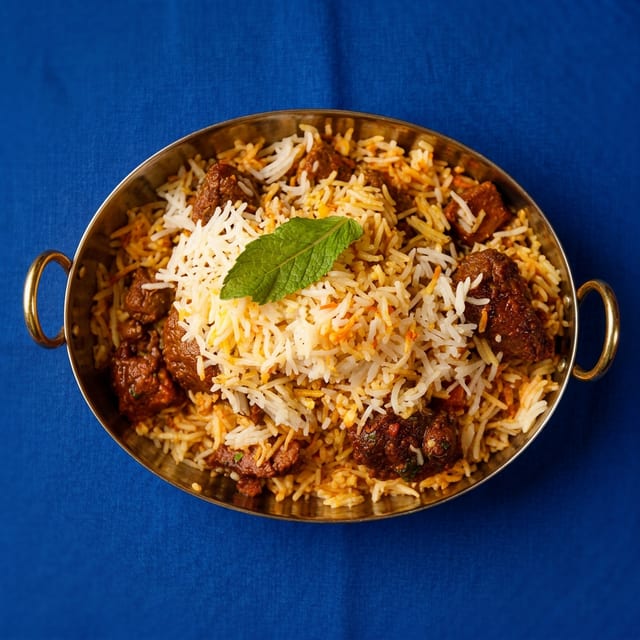 Lamb Biriyani.