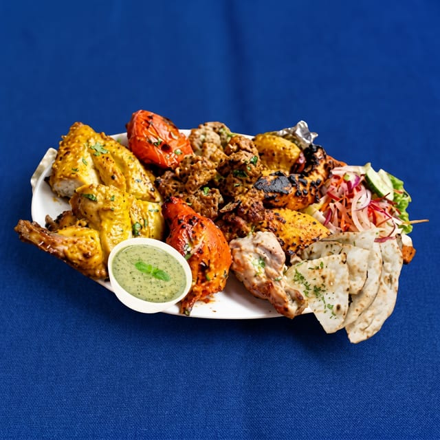 Mixed Tandoori Platter.