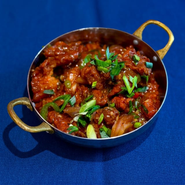 Chicken Manchurian.