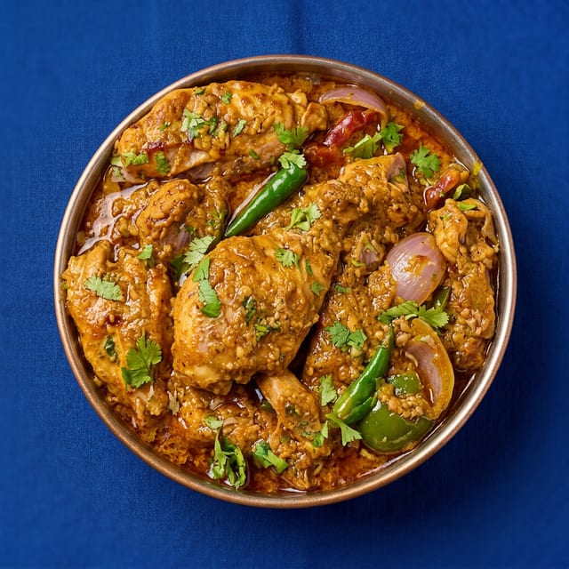 Kadai Chicken.